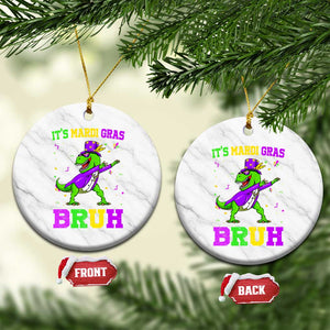 Bruh Mardi Gras Ceramic Ornament Dinosaur Meme New Orleans Party Custume Beads TS10 1pc White Marble Print Your Wear