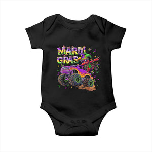 Mardi Gras Baby Onesie Dabbing Crawfish Monster Truck TS10 Black Print Your Wear