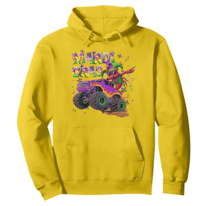 Mardi Gras Hoodie Dabbing Crawfish Monster Truck TS10 Daisy Print Your Wear