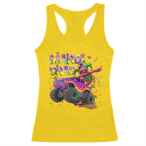 Mardi Gras Racerback Tank Top Dabbing Crawfish Monster Truck TS10 Daisy Print Your Wear