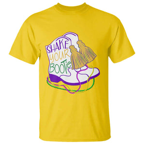 Mardi Gras T Shirt Shake Your Bootie Bead Boots TS10 Daisy Print Your Wear