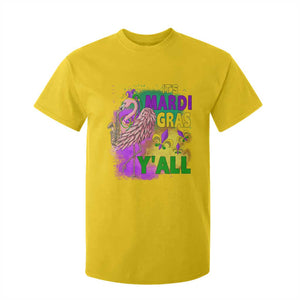 Its Mardi Gras Yall T Shirt For Kid Funny Carnival Flamingo TS10 Daisy Print Your Wear