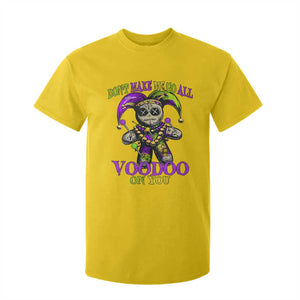 Mardi Gras Voodoo T Shirt For Kid New Orleans Witch Doctor Dont Make Me Go All Voodoo On You TS10 Daisy Print Your Wear