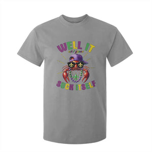 It Aint Gonna Suck Itself Crawfish Funny Mardi Gras T Shirt For Kid TS10 Sport Gray Print Your Wear