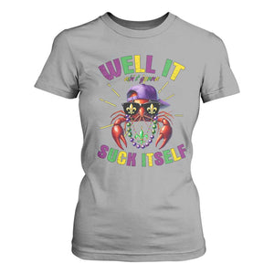 It Aint Gonna Suck Itself Crawfish Funny Mardi Gras T Shirt For Women TS10 Sport Gray Print Your Wear