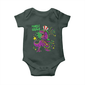 Mardi Gras Dino Baby Onesie Toddler Kids Boys Gift Mardi Grawr TS10 Print Your Wear