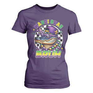 Bruh Mardi Gras Crocodile T Shirt For Women Alligator Costume Teens Boys Kids TS10 Purple Print Your Wear