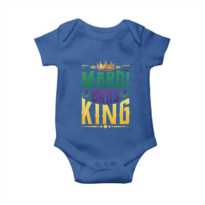 Mardi Gras King Baby Onesie Funny Men Carnival Costume Gift TS10 Royal Blue Print Your Wear