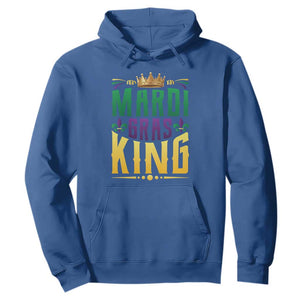 Mardi Gras King Hoodie Funny Men Carnival Costume Gift TS10 Royal Blue Print Your Wear