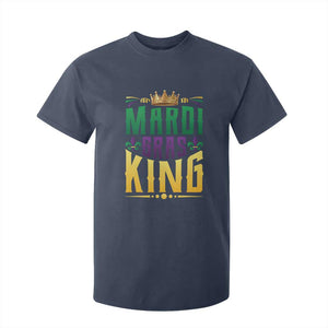 Mardi Gras King T Shirt For Kid Funny Men Carnival Costume Gift TS10 Navy Print Your Wear