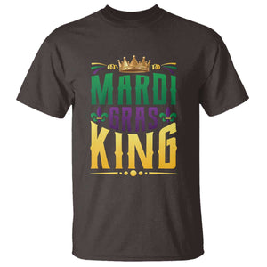 Mardi Gras King T Shirt Funny Men Carnival Costume Gift TS10 Dark Chocolate Print Your Wear