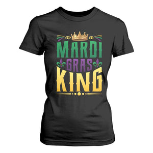 Mardi Gras King T Shirt For Women Funny Men Carnival Costume Gift TS10 Black Print Your Wear