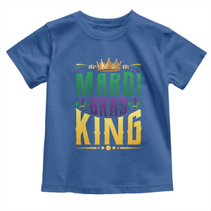Mardi Gras King Toddler T Shirt Funny Men Carnival Costume Gift TS10 Royal Blue Print Your Wear