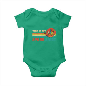 This Is My Spare Bowling Baby Onesie Bowler Funny Team TS10 Irish Green Print Your Wear