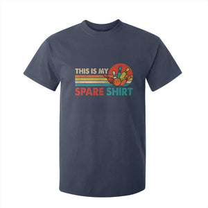 This Is My Spare Bowling T Shirt For Kid Bowler Funny Team TS10 Navy Print Your Wear