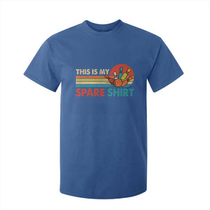 This Is My Spare Bowling T Shirt For Kid Bowler Funny Team TS10 Royal Blue Print Your Wear