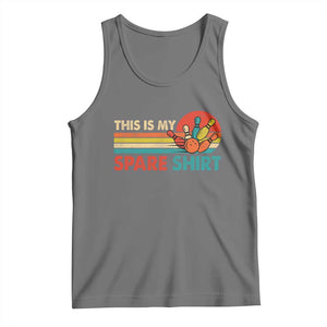 This Is My Spare Bowling Tank Top Bowler Funny Team TS10 Black Heather Print Your Wear