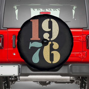 50th Birthday Spare Tire Cover Retro Vintage 1976 50 Year Old Gifts TS10 Black Print Your Wear