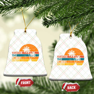 Vintage 1946 Limited Edition Ceramic Ornament Retro Sunset 80th Birthday 80 Year Old Gifts TS10 Print Your Wear