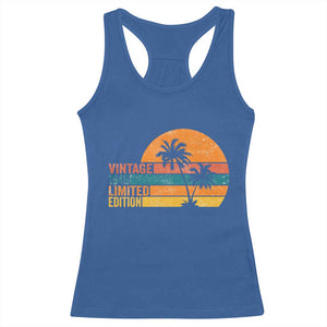 Vintage 1946 Limited Edition Racerback Tank Top Retro Sunset 80th Birthday 80 Year Old Gifts TS10 Royal Blue Print Your Wear