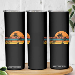 Vintage 1946 Limited Edition Skinny Tumbler Retro Sunset 80th Birthday 80 Year Old Gifts TS10 Print Your Wear