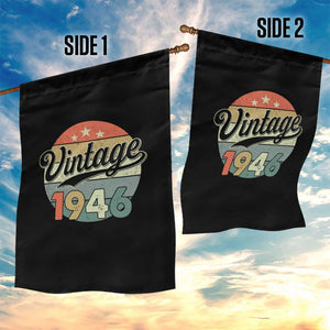 Vintage 1946 Garden Flag 80 Year Old 80th Birthday Gifts TS10 Print Your Wear