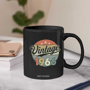 Vintage 1966 Coffee Mug 60 Year Old 60th Birthday Gifts TS10 Print Your Wear