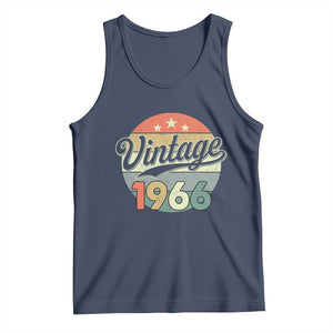 Vintage 1966 Tank Top 60 Year Old 60th Birthday Gifts TS10 Navy Print Your Wear