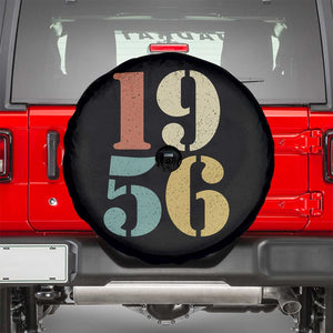 70th Birthday Spare Tire Cover Classic Retro 1956 70 Year Old Gifts TS10 Black Print Your Wear