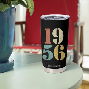 70th Birthday Tumbler Cup Classic Retro 1956 70 Year Old Gifts TS10 Print Your Wear
