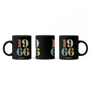 60th Birthday Coffee Mug Classic Retro 1966 60 Year Old Gifts TS10 Print Your Wear