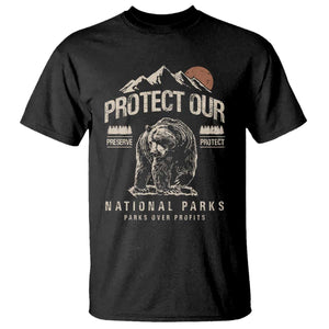 Protect Our National Parks T Shirt TS10 Black Print Your Wear