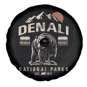 Denali National Park Spare Tire Cover Alaska Mountain Mountain Camping Hiking Mountaineering TS10 Print Your Wear