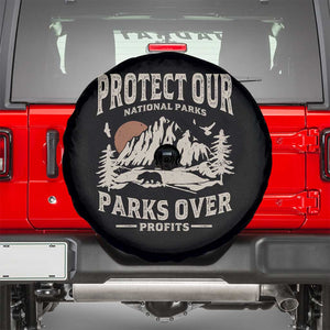 Protect Our National Parks Spare Tire Cover Camping Hiking TS10 Black Print Your Wear