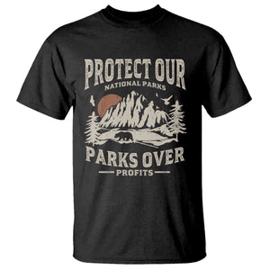 Protect Our National Parks T Shirt Camping Hiking TS10 Black Print Your Wear