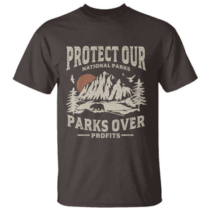 Protect Our National Parks T Shirt Camping Hiking TS10 Dark Chocolate Print Your Wear