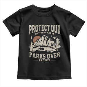 Protect Our National Parks Toddler T Shirt Camping Hiking TS10 Black Print Your Wear