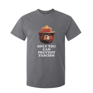 Protect Our National Parks T Shirt For Kid NPS Bear TS10 Charcoal Print Your Wear