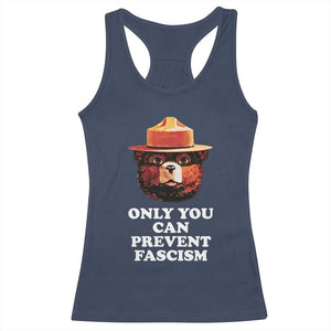 Protect Our National Parks Racerback Tank Top NPS Bear TS10 Navy Print Your Wear