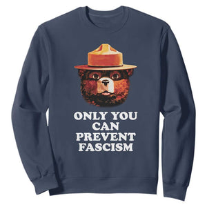 Protect Our National Parks Sweatshirt NPS Bear TS10 Navy Print Your Wear