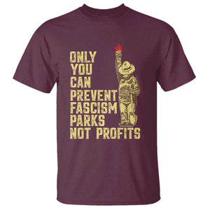 Protect Our National Parks T Shirt Bear Progressive Funny Gift TS10 Maroon Print Your Wear