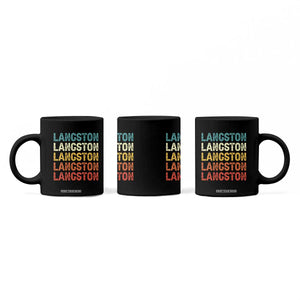 Langston Coffee Mug Oklahoma Retro Vintage City