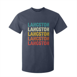 Langston T Shirt For Kid Oklahoma Retro Vintage City