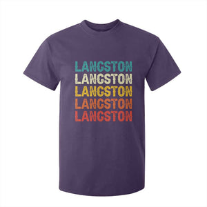 Langston T Shirt For Kid Oklahoma Retro Vintage City