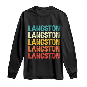 Langston Long Sleeve Shirt Oklahoma Retro Vintage City