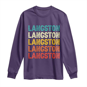 Langston Long Sleeve Shirt Oklahoma Retro Vintage City