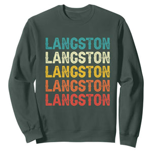 Langston Sweatshirt Oklahoma Retro Vintage City