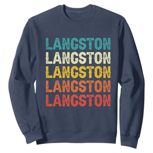 Langston Sweatshirt Oklahoma Retro Vintage City