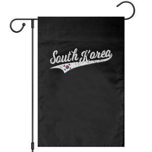 South Korea Garden Flag Retro Script Sport Korean Flag TS10 Black Print Your Wear