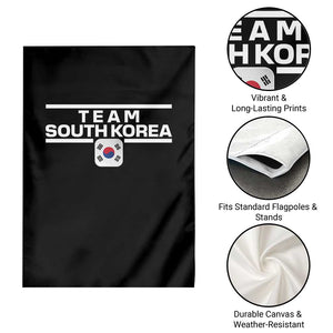 Team South Korea Korean Flag Garden Flag TS10 Print Your Wear